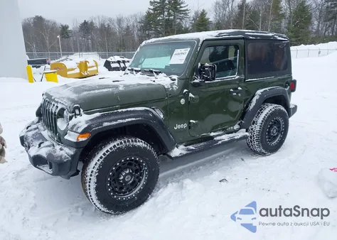 2021 Jeep Wrangler Sport 4X4 z USA, uszkodzony, nr VIN 1C4GJXAG5MW557070